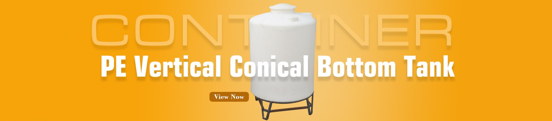 PE Vertical Conical Bottom Tank