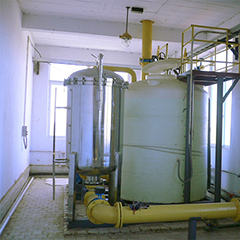 Water supply equipment processing center